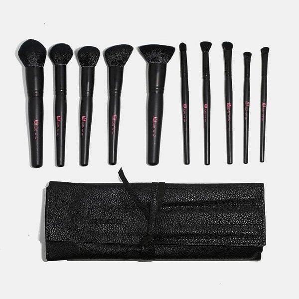 SET DE BROCHAS AOA ROSTRO Y OJOS 10 PIEZAS