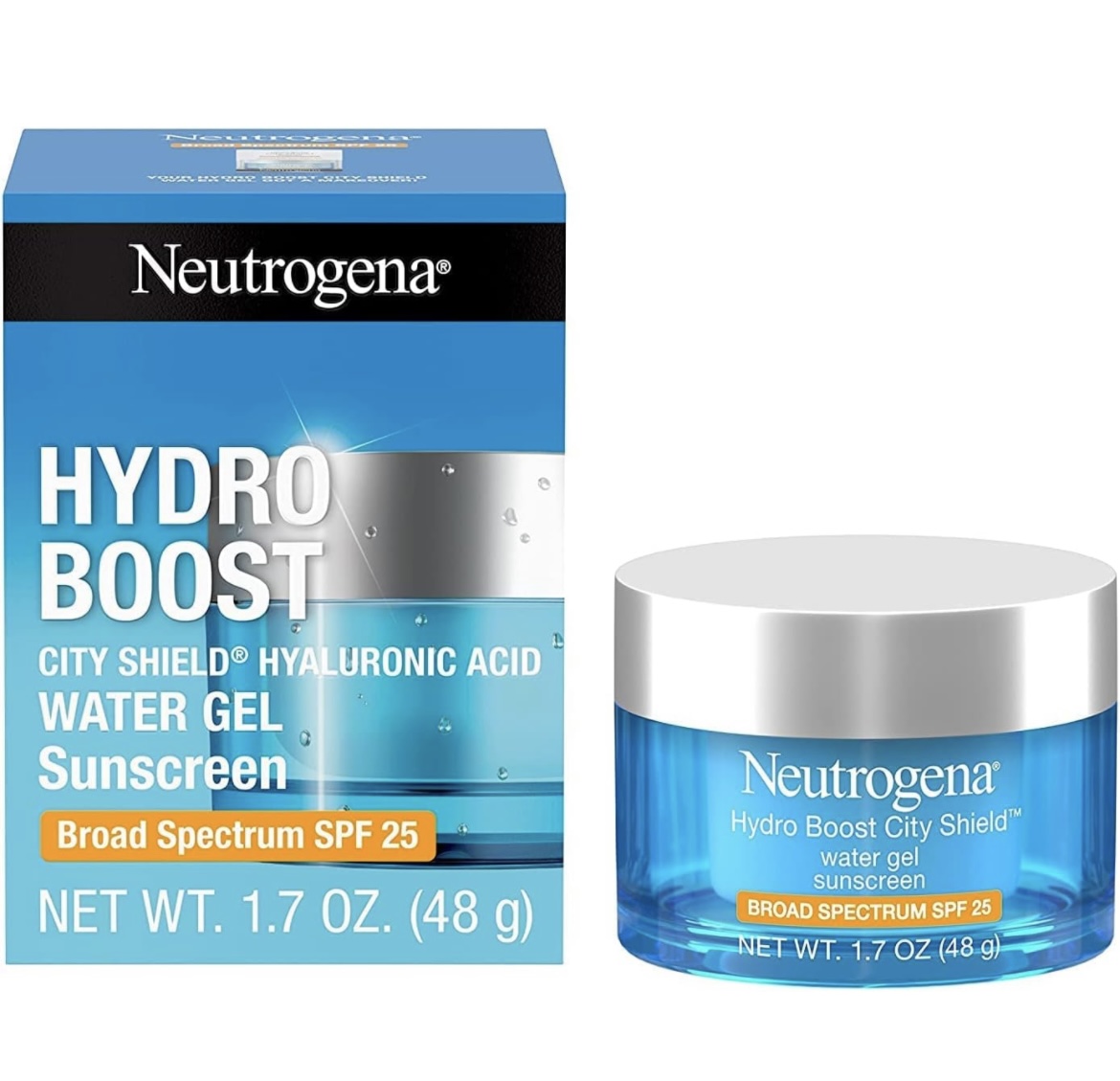 CREMA NEUTROGENA HYDRO BOOST CON PROTECCION SOLAR 25spf Y ACIDO HIALURONICO