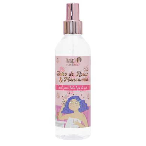 TONICO DE AGUA DE ROSAS TRENDY 240ml