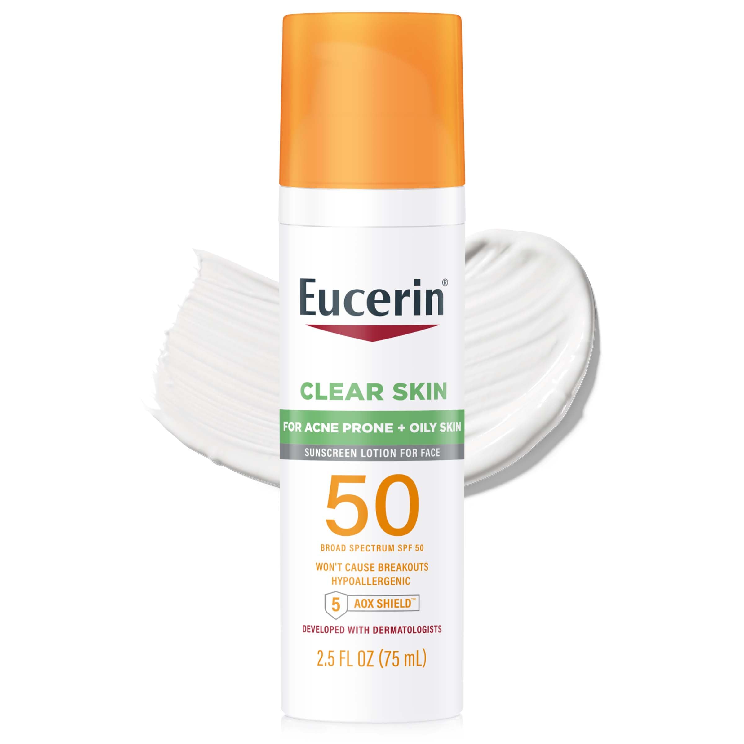 CREMA HIDRATANTE SUN CLEAR EUCERIN CON PROTECCION SOLAR DE 50